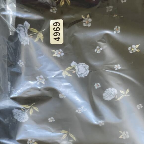 Revolve WeWoreWhat Strapless Peplum Ditsy Floral Mini Dress Women 16 Matte Satin - Picture 16 of 16